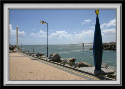 Walkway by the sea