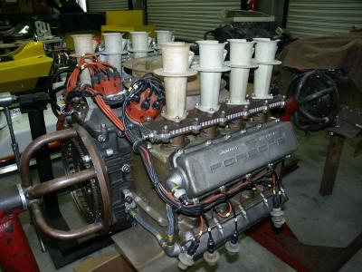 907 Eight Cylinder Racing Engine...