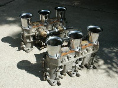 SOLD! 46 IDA WEBER Carburetors - Set 1
