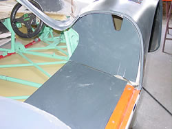 Another view of the right door sill.
