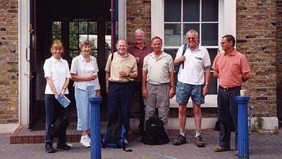 the team at the start - erith