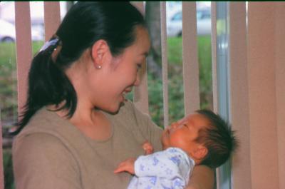 pictures from grandpa-mother and son