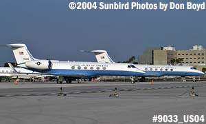 USAF C-37A's #70400 (ex N642GA) and #70401(ex N671GA) military aviation stock photo #9033
