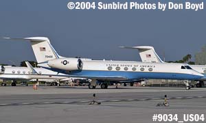 USAF C-37A #70400 (ex N642GA) military aviation stock photo #9034