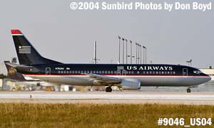 US Airways B737-4B7 N782AU aviation stock photo #9046