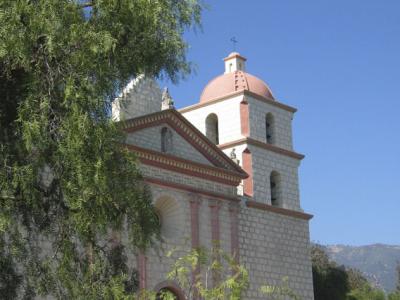 Mission Church and Pepper Tree
