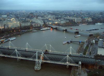 River Thames from the London Eye