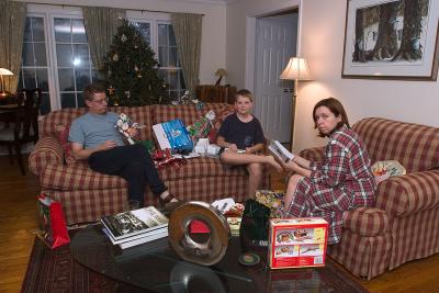 25 Dec all presents opened