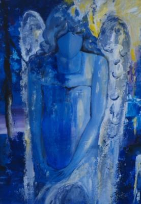 Blauer Engel 50x70 Acryl