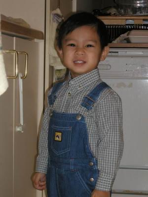I'm good looking huh? Wait till you see me REALLY SMILING!