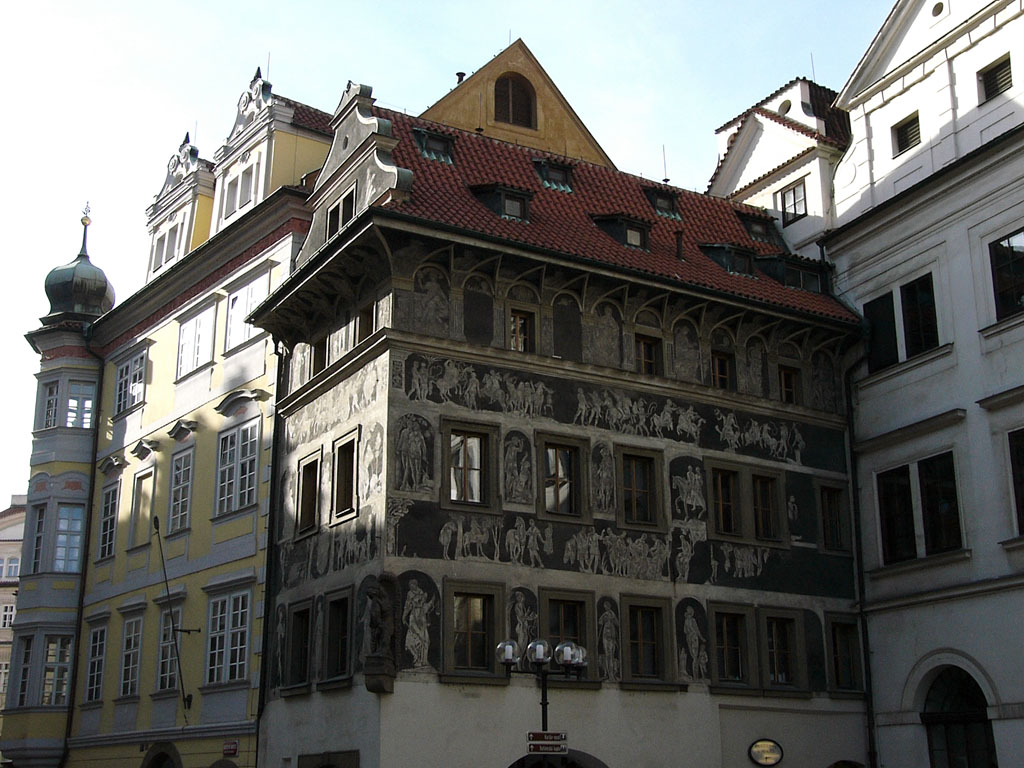 Old Town square building
