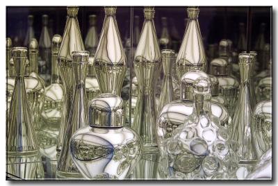 collection of glassware