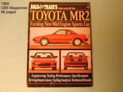 Toyota MR2 Books