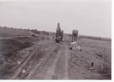 Talmage depot, built 1890, destroyed 1943
