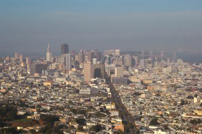 View from the Twin Peaks