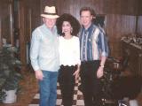 Don Gibson, Carol Lee Cooper, and Keith Bilbrey at Clydes Music City Barbers