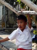 School boy, Wat Pho, Bangkok