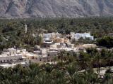 Village in the oasis at Nakhal