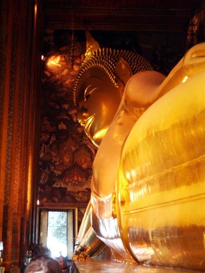 Reclining Buddha 45m long