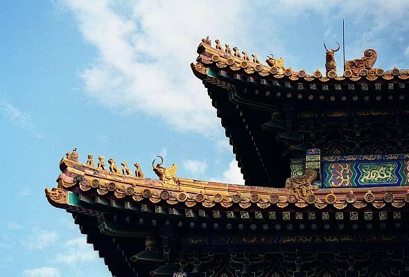 Roof Detail, Forbidden City