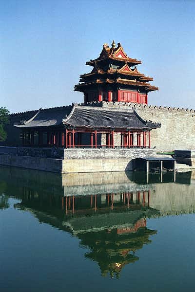 Tower on the Outer Wall, Moat, Forbidden City, Beijing