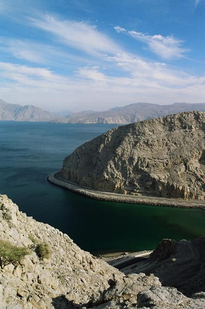 Musandam Peninsula between Al Harf and Hanah