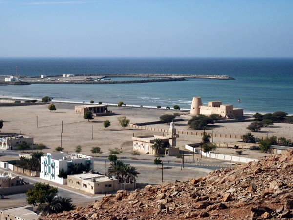 View from the Al Qala Fort, Bukha