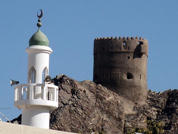 Watchtower and Minart, Mutrah (Muscat)
