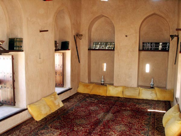 Restored interior, Nakhal Fort