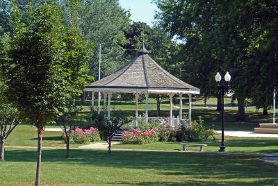 Le Mars Foster Park Carousel in Early August 1
