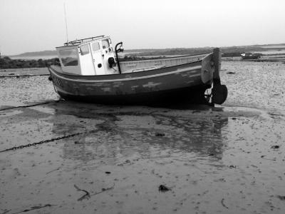 boat - tide out