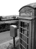English telephone box & post box