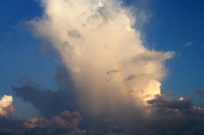 Rainbow in the Clouds