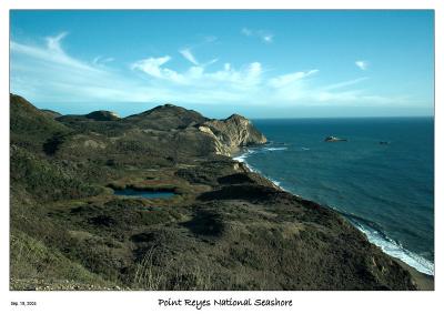 Wildcat Lake and the cliffs