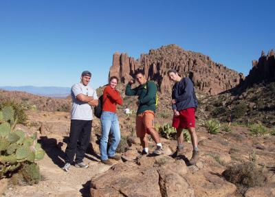 This is what happens when you ask these hikers to pose