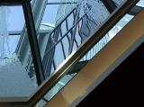 Corner of  a skylite in mall