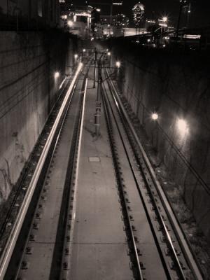Rail Tracks -11PM