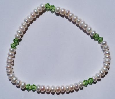 Peridot and Pearls