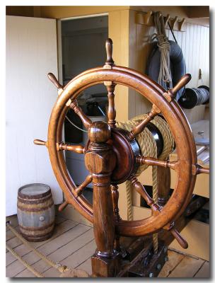 Ship's Wheel - Morgan