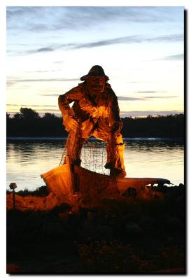 Fisherman Statue