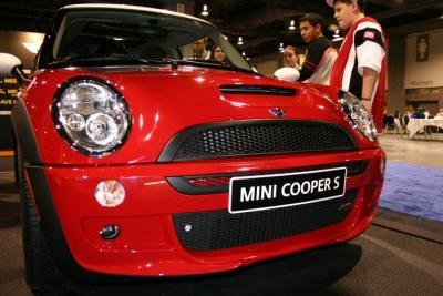 Little Red Mini Cooper