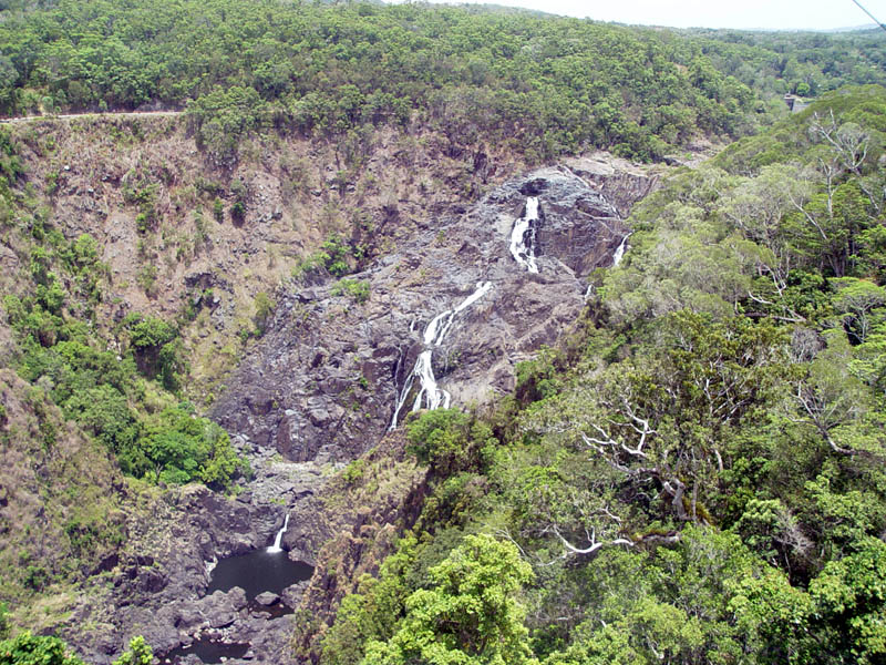 Barrons Falls from Skyrail