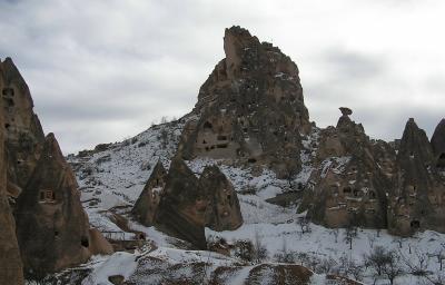 Cave city in Uchisar