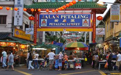 Entrance to Chinatown's Main Street Jalan Petaling