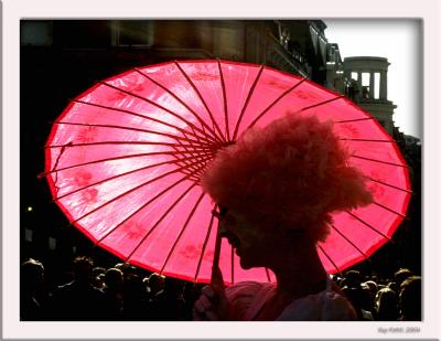 October 2 :  Miss Pink and her Parasol