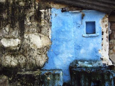 the blue wall