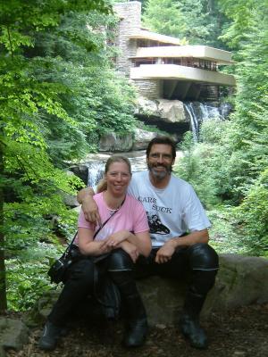 Jean & Jerry at Falling Water