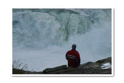 ....the ocean around Pemaquid Light.