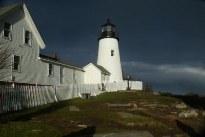 And the lighthouse...