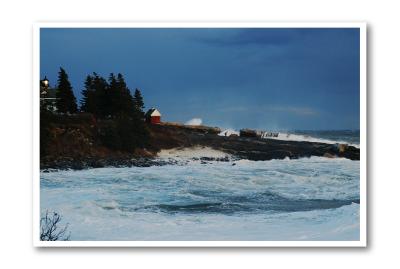 (See the guy out on the rocks?)